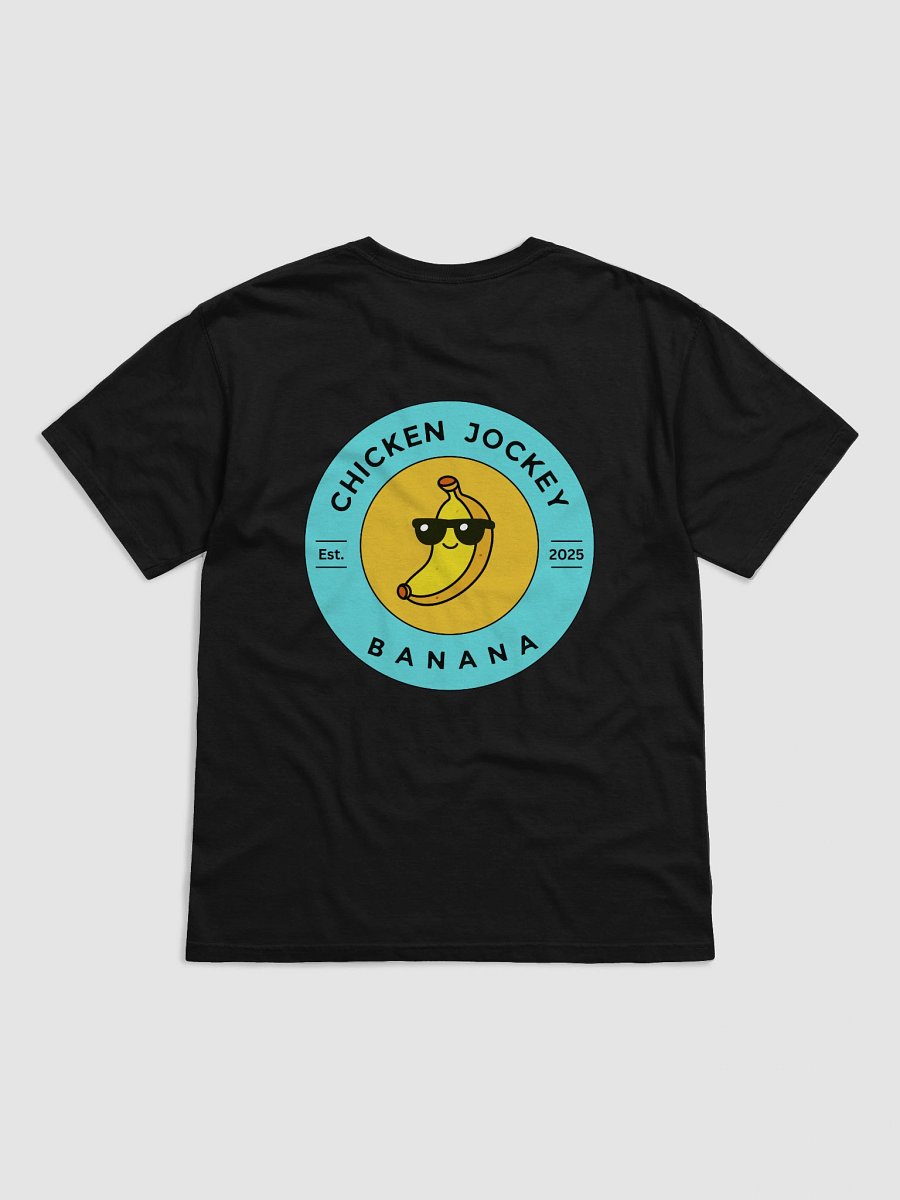 Chicken Jockey Banana Tee - Black/White product image (3)