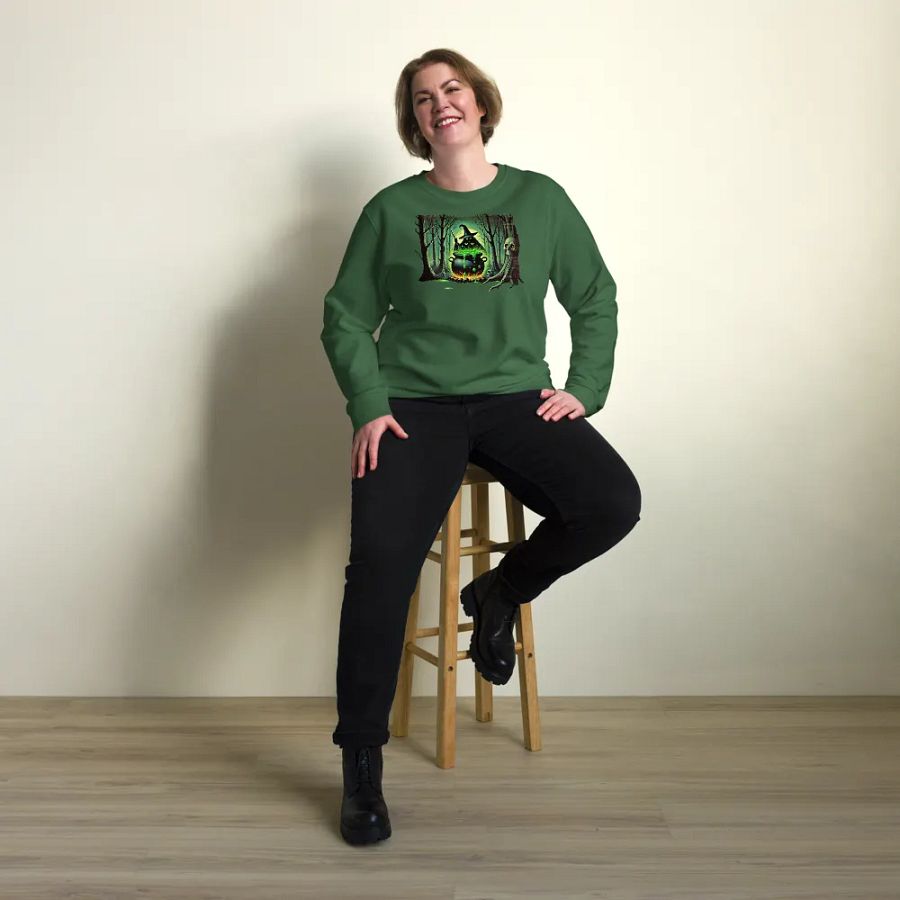 Cauldron Monster Unisex Organic Sweatshirt product image (29)