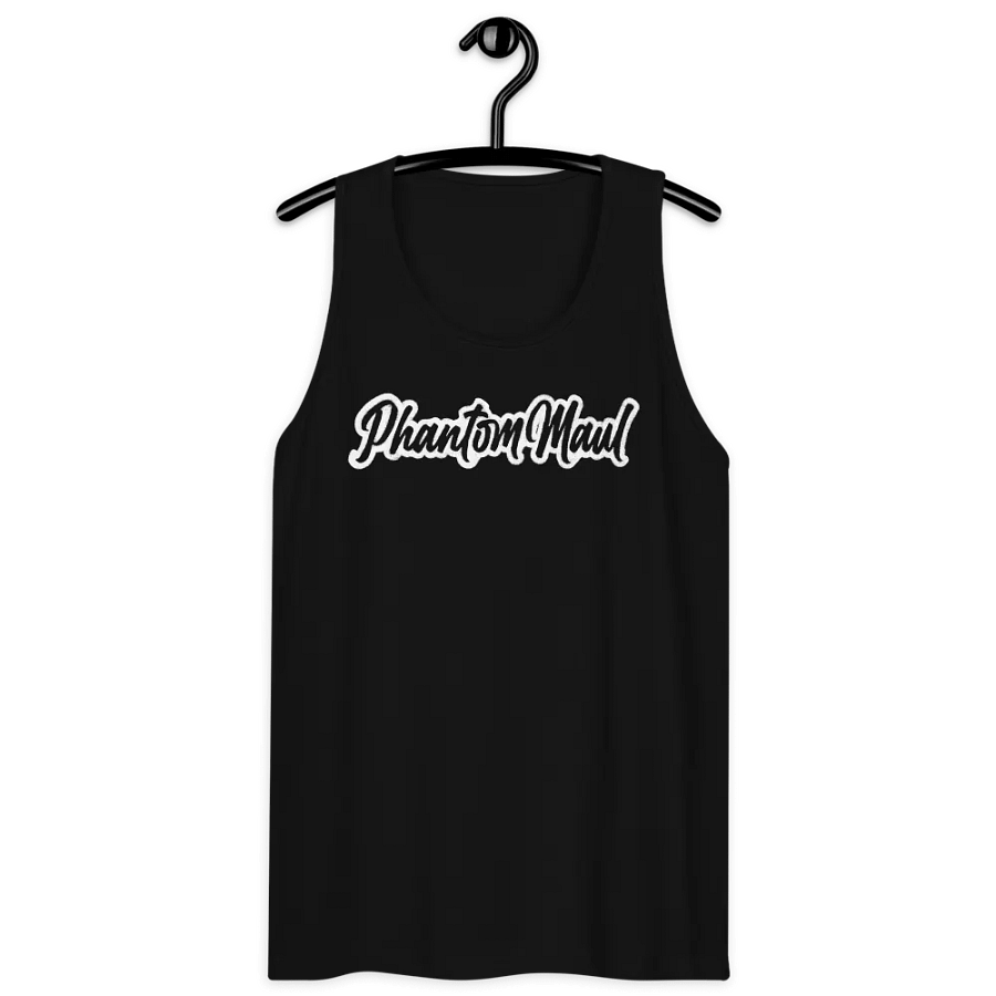 White 'PhantomMaul' Men's Tank Top product image (31)