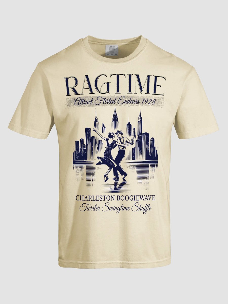 Retro Ragtime Dance Graphic Tee product image (5)