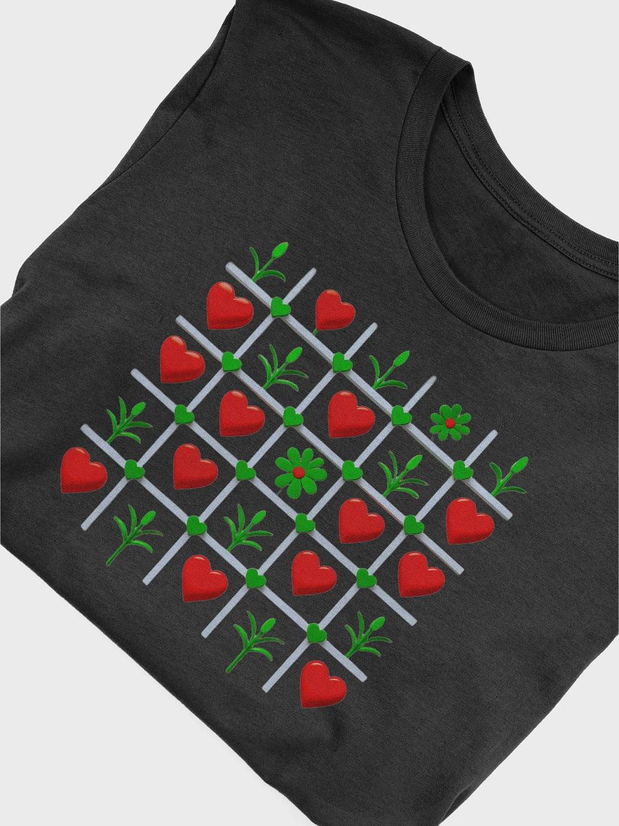 Heart and Flower Grid T-Shirt product image (75)