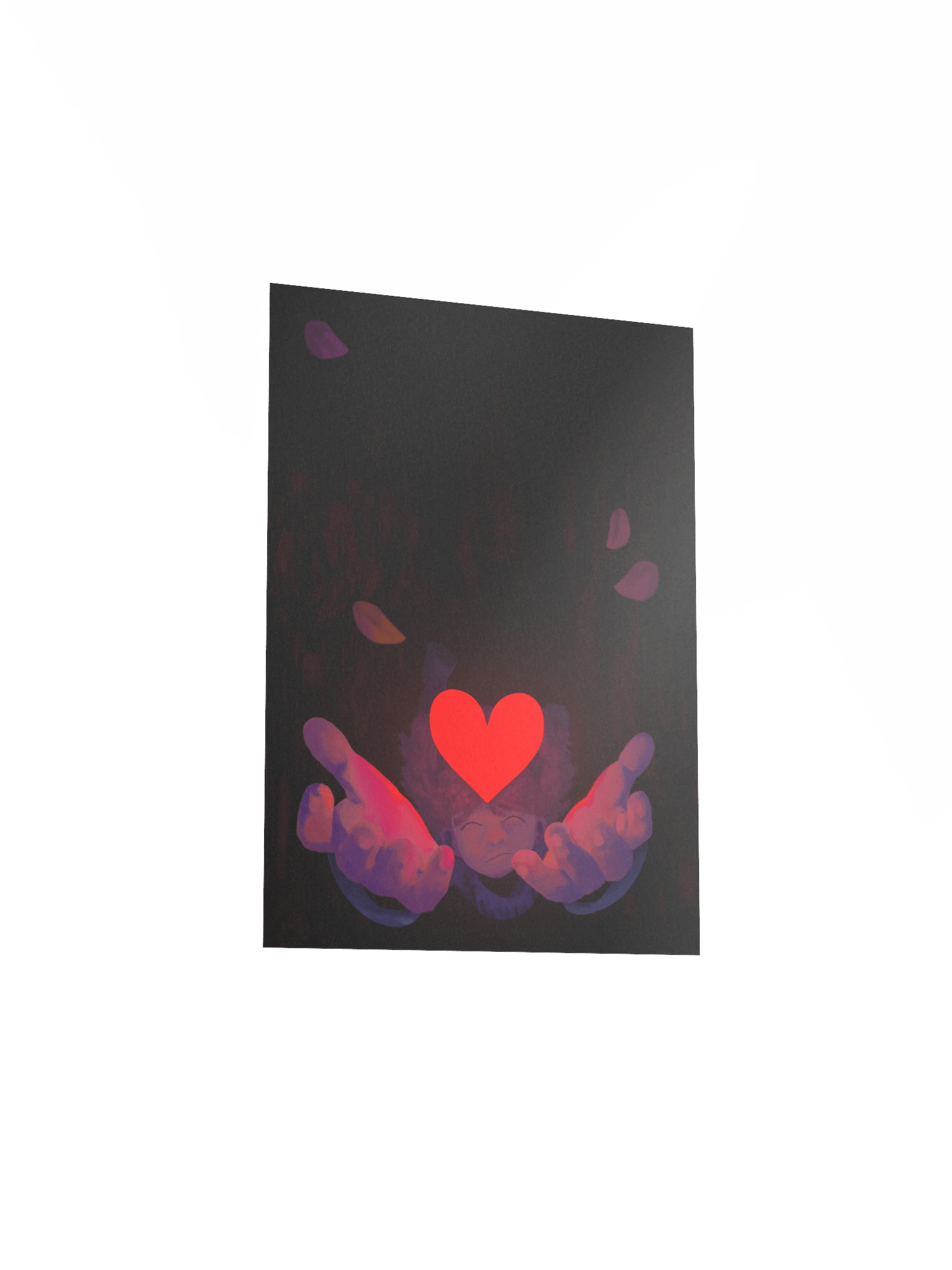 Falling- Sonic the Hedgehog - Cori Art Print product image (5)