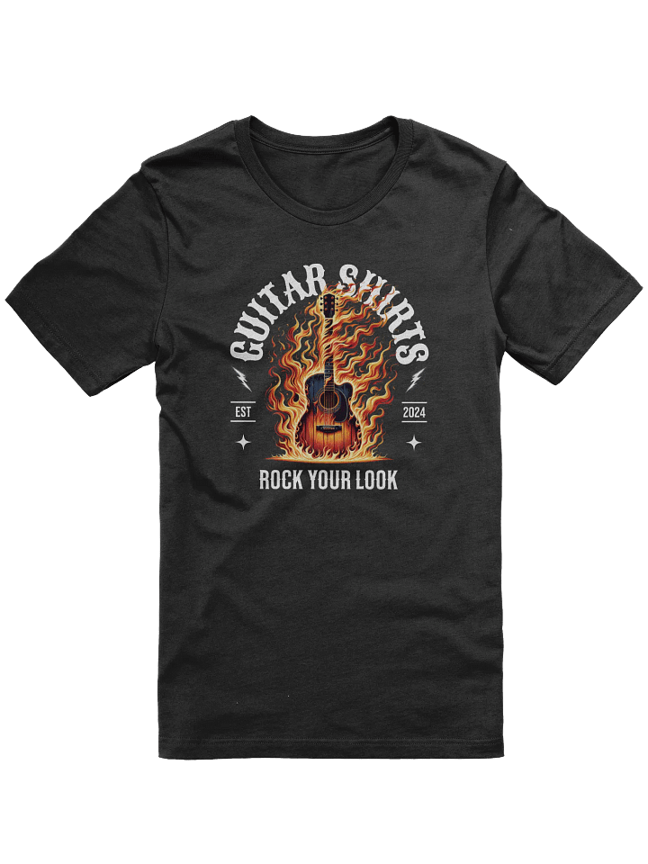Flaming Guitar T-Shirt product image (2)