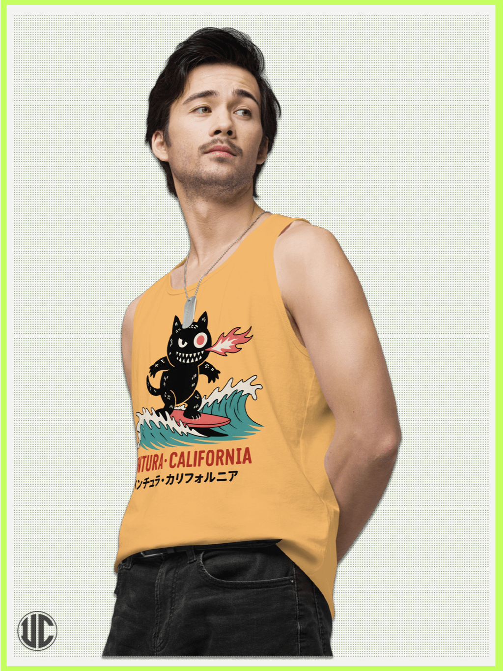 UnkoCon - Ventura CA Men's Surfer Tank Top product image (2)