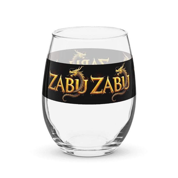 Golden Dragon ZABU Stemless Wine Glass product image (2)
