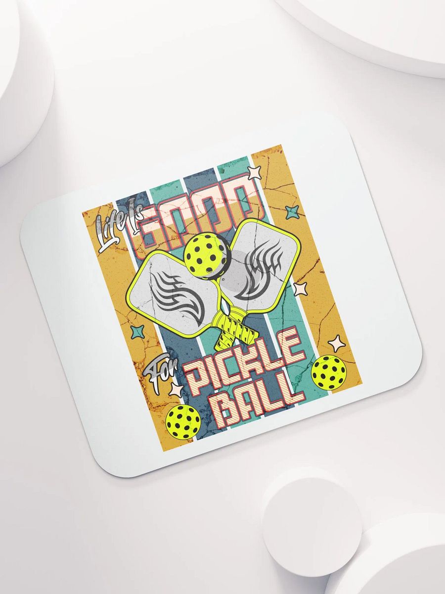 Life Is Good For Pickleball Vintage Paradise Mouse Pad product image (4)