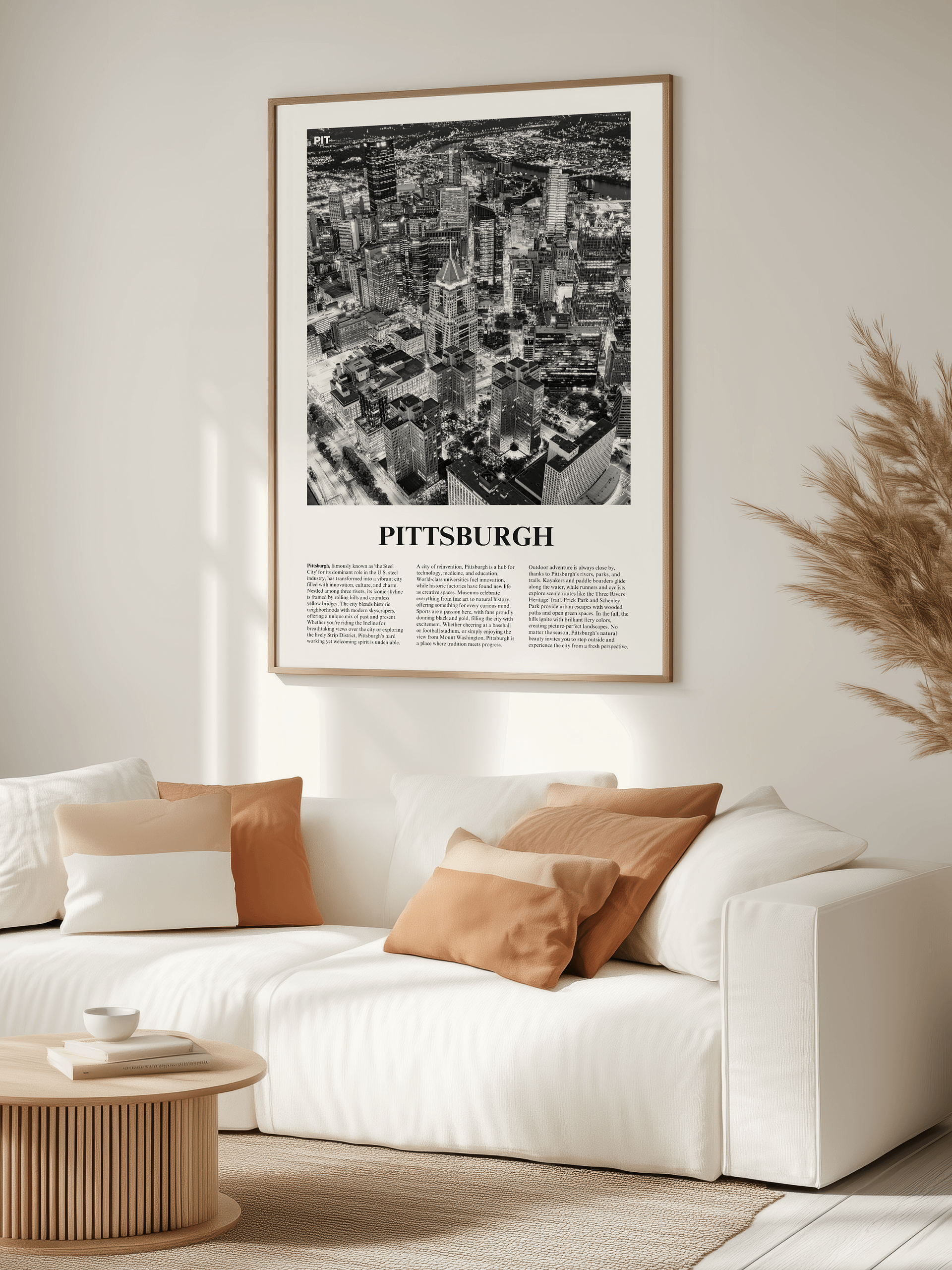 Pittsburgh 02 Newspaper Poster product image (3)