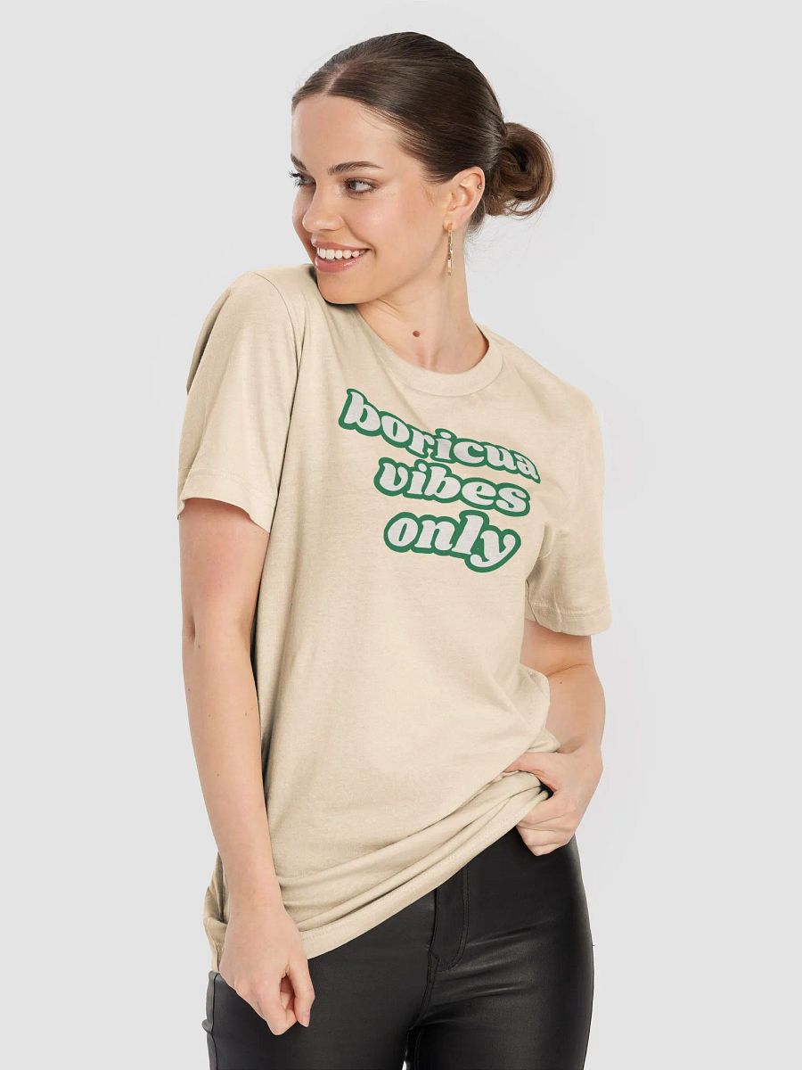 Boricua Vibes Only Camiseta Unisex product image (6)