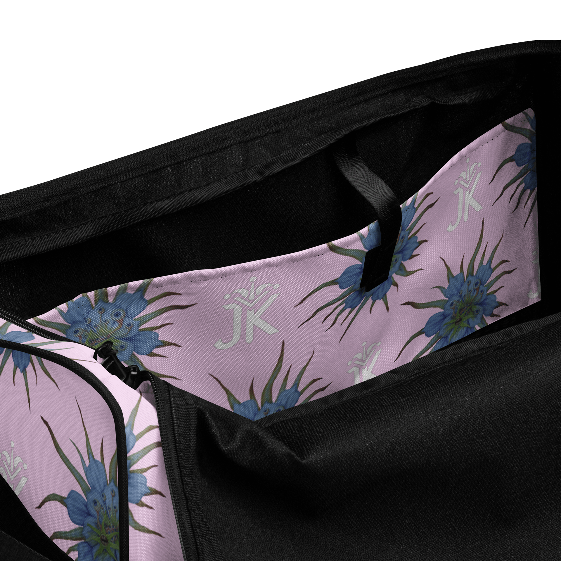 Floral Fiend Pink Duffel Bag product image (6)