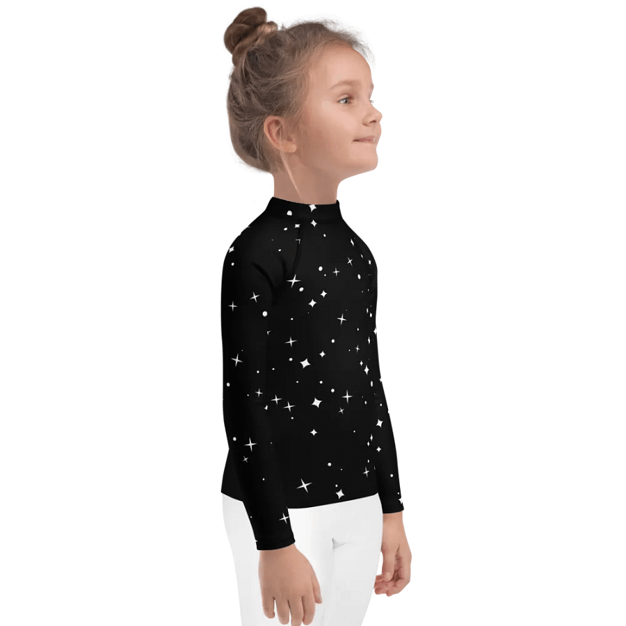 Starry Night Kids Rash Guard product image (4)