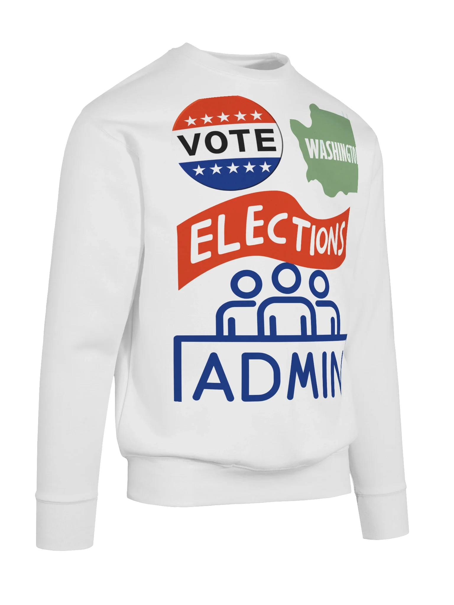 WASHINGTON ELECTIONS TEAM Premium Cotton Sweatshirt product image (10)