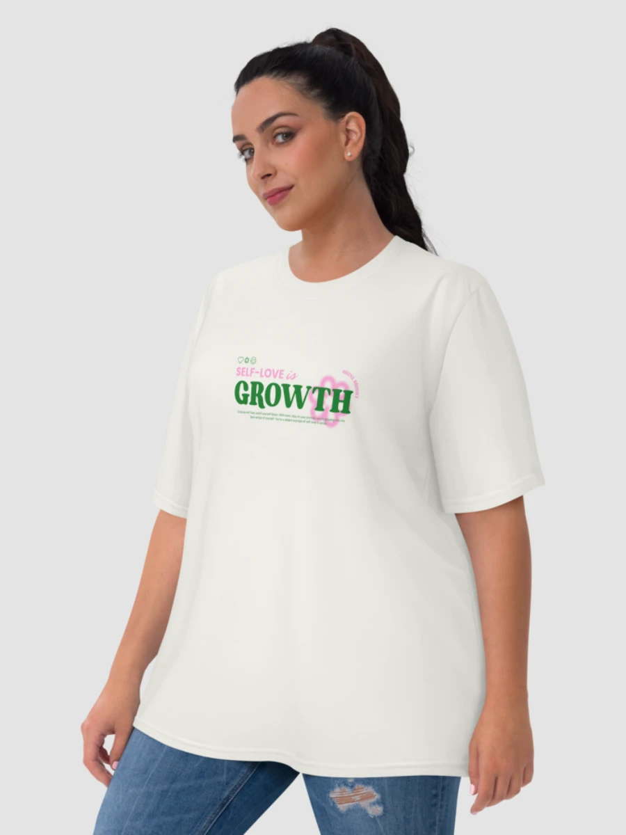 Self-Love Is Growth T-Shirt - Light Beige product image (5)