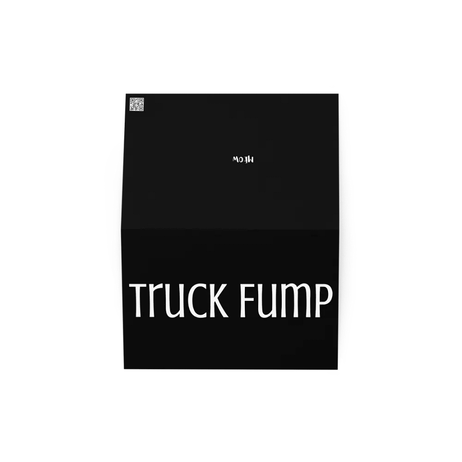 Truck Fump Black All Occasion Greeting Card product image (8)