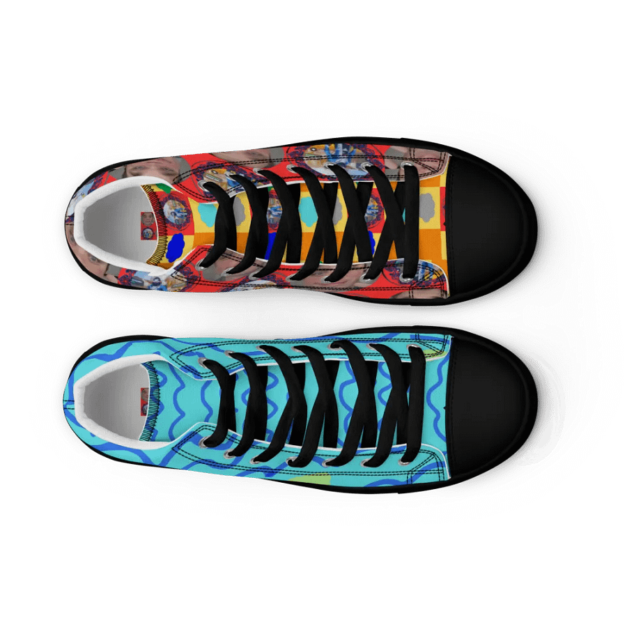 Sonic Grid Men's High Tops product image (9)