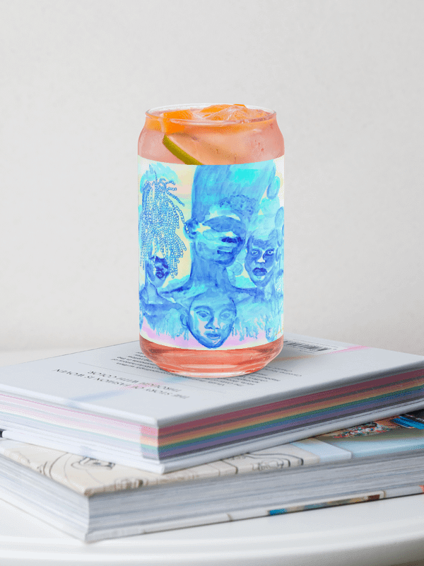 A BEAUTIFUL PEOPLE GLASS CUP product image (4)