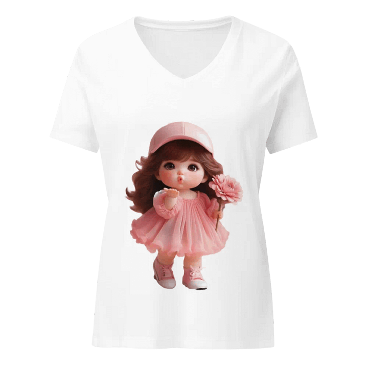Bella+Canvas Women's Relaxed V-Neck T-Shirt product image (1)