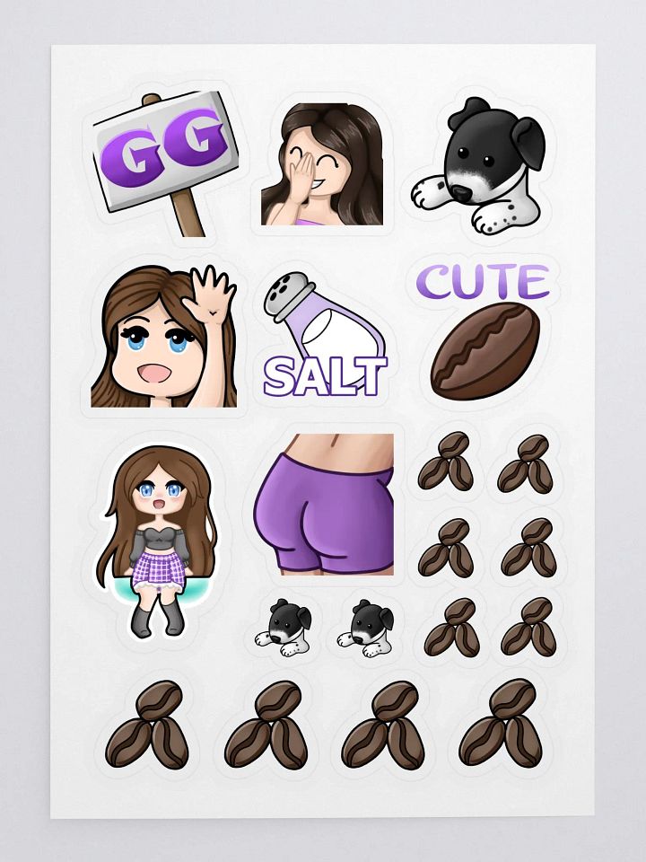 Coffee Crew Sticker Sheet product image (1)