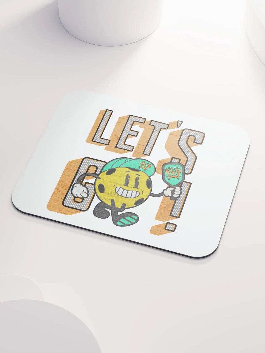Lets Go Pickleball Mascot Mouse Pad product image (3)