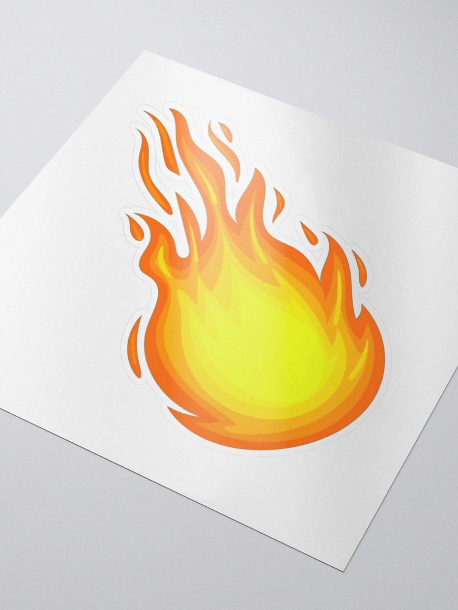 Fireball Kiss-Cut Sticker product image (3)