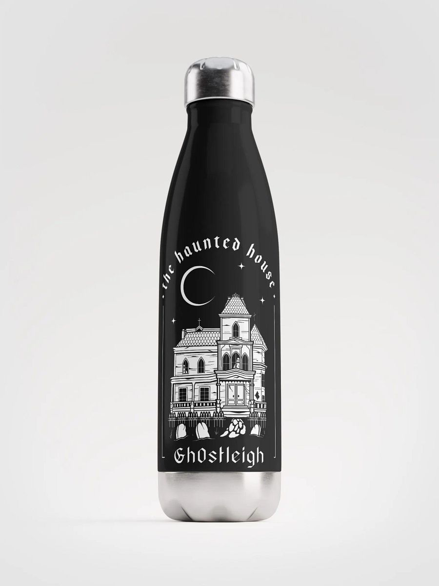 The Haunted House Water Bottle product image (1)