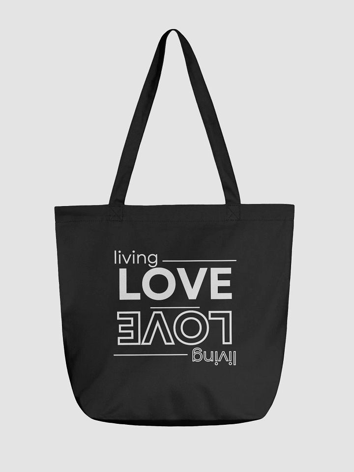 Love is Living Organic Tote Bag product image (1)