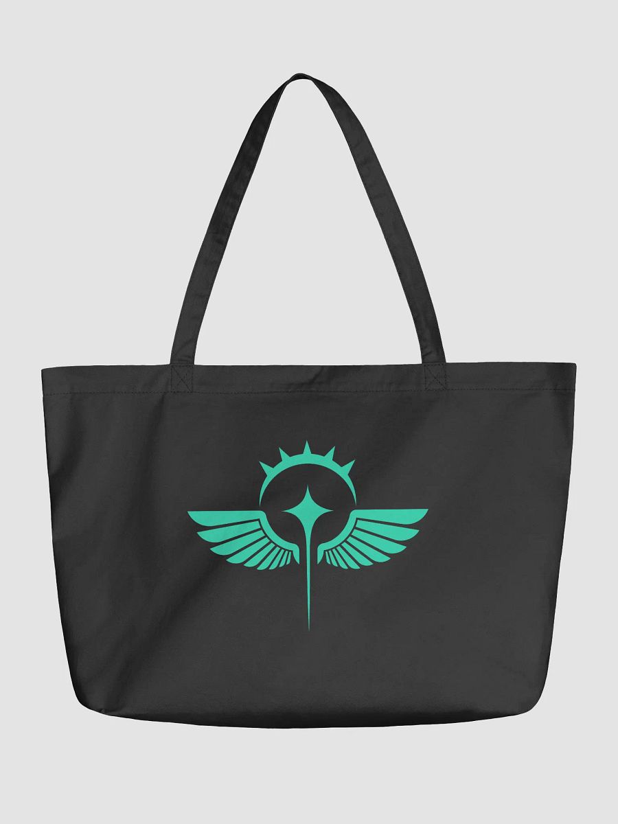 Adeptus Momfriendicus Teal Logo Bag product image (1)
