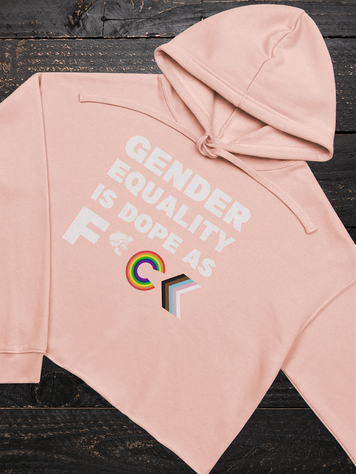 Gender Equality Crop Hoodie product image (1)