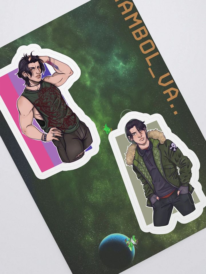 Hunter sticker sheet product image (1)