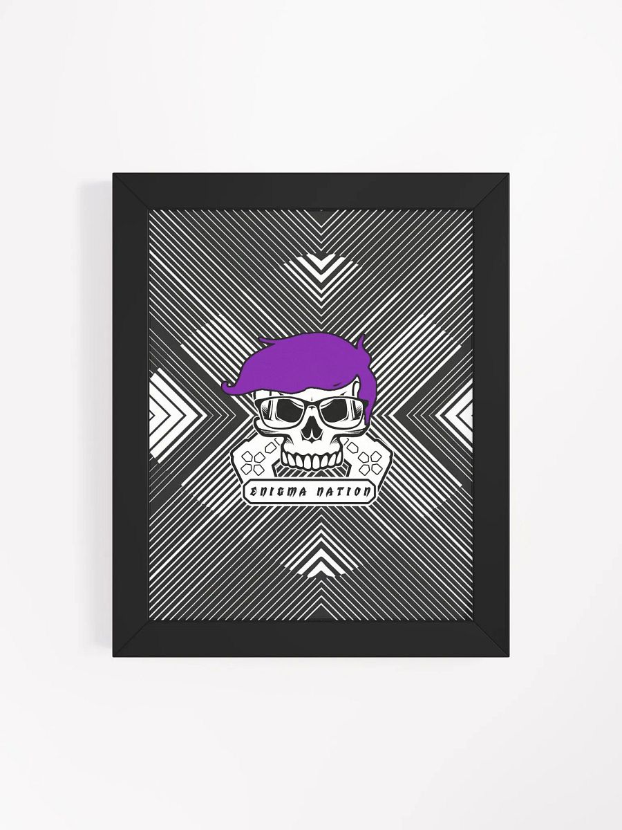 Enigma Nation Framed High-Quality Matte Poster (in) product image (4)