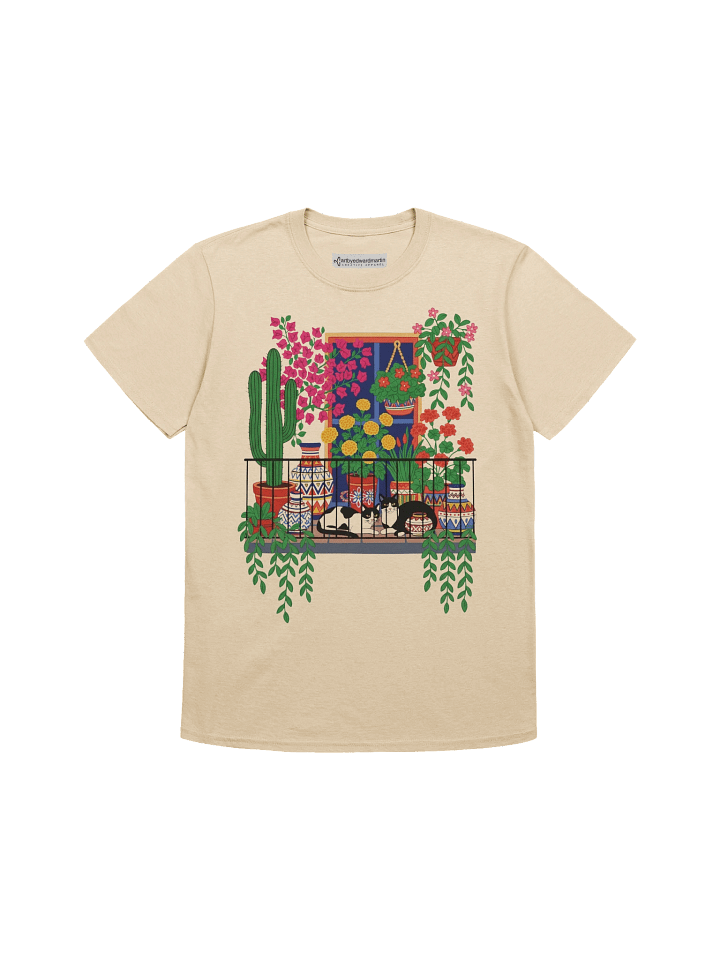 Balcony Cats Unisex T-Shirt product image (2)