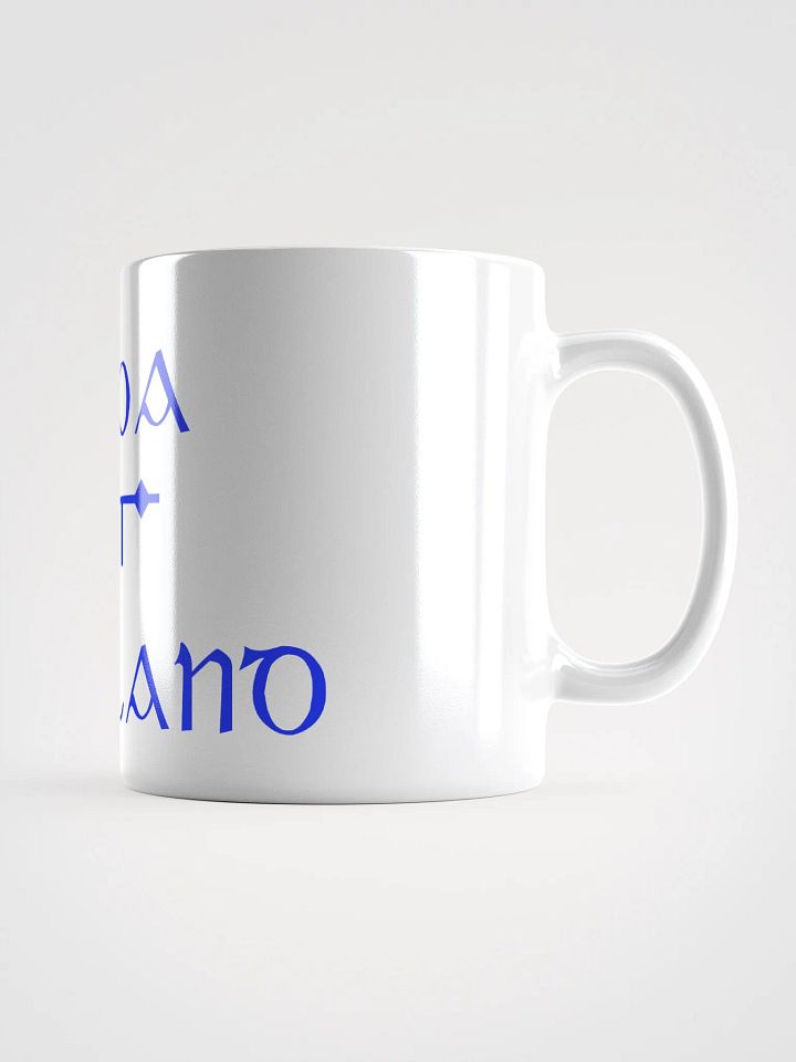 Scotland/Alba Scholastic style Ogham White Glossy Mug product image (2)
