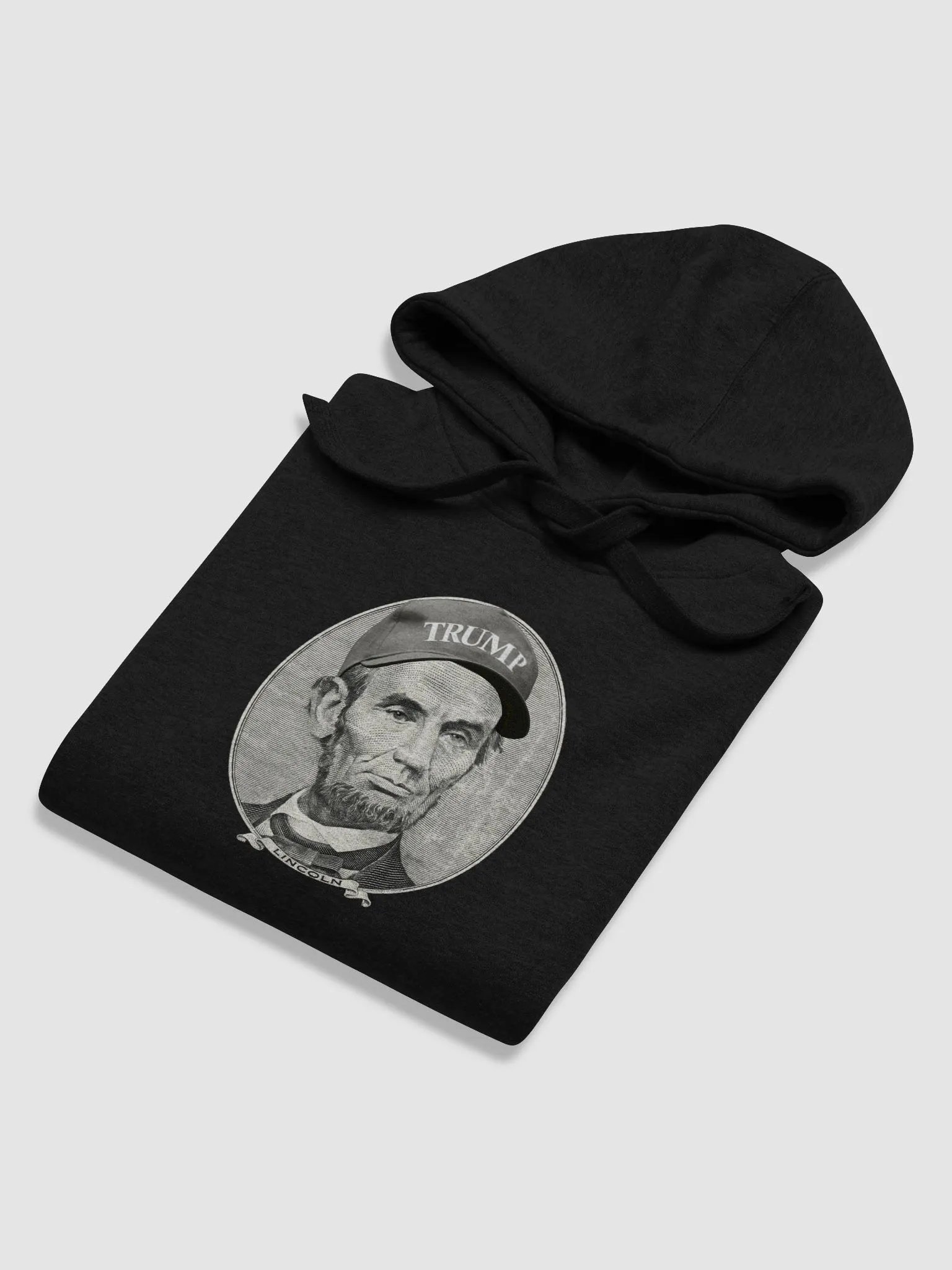 Vintage Abe Lincoln Trump Hat - Premium Hoodie product image (4)
