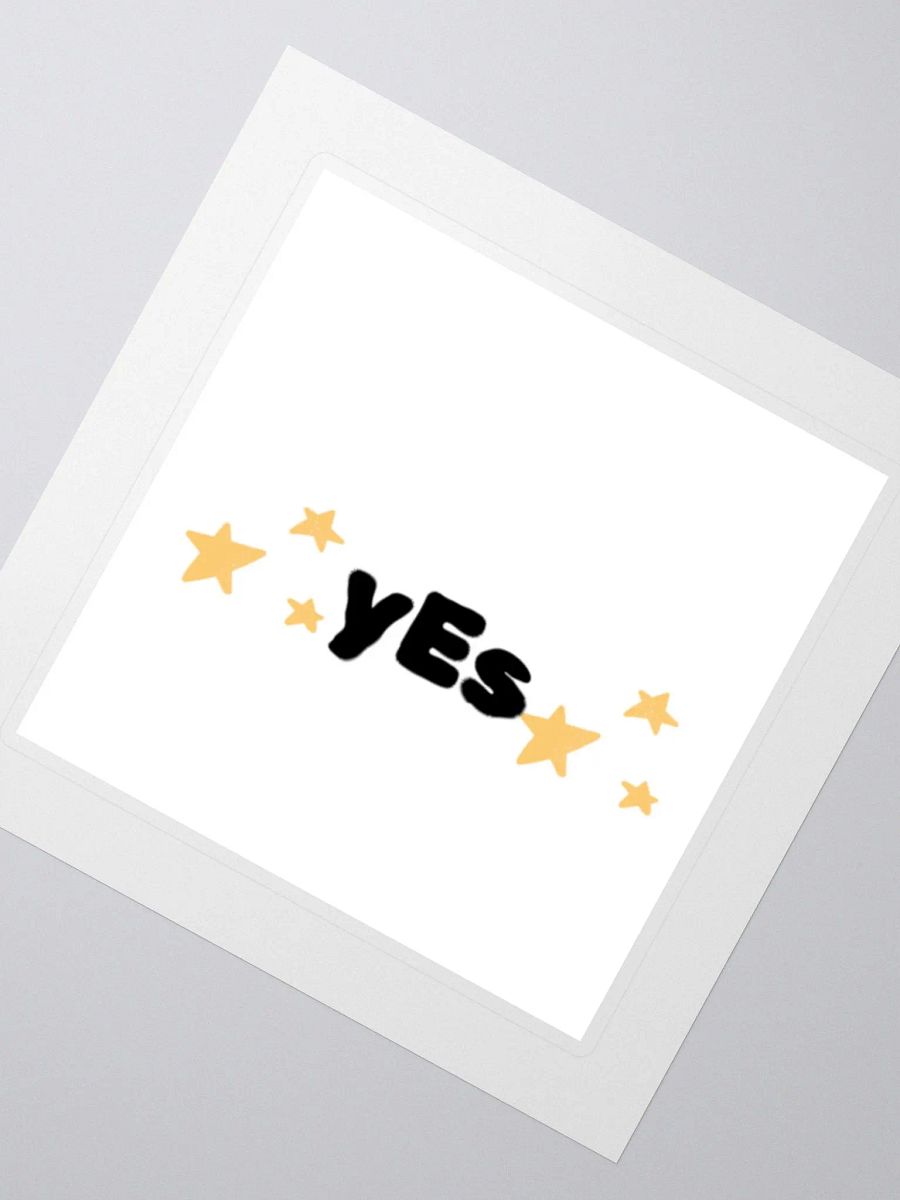 Affirmative Stars Kiss Cut Stickers product image (2)