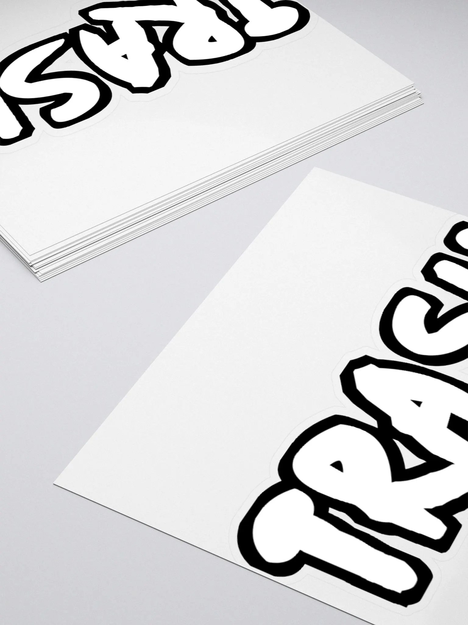 Trash Kiss-Cut Sticker product image (4)