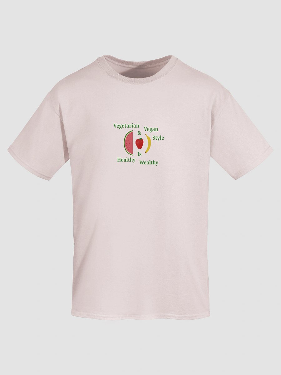Healthy Wealthy Vegetarian & Vegan T-Shirt product image (7)