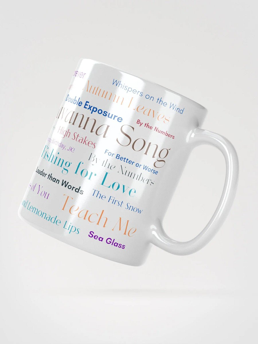 "Our Story So Far..." CJ Moon mug product image (3)