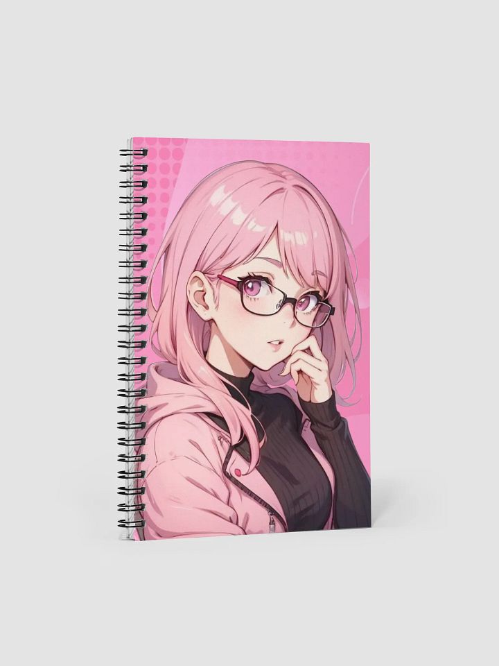 (PINK WAIFU) K Spiral Notebook product image (1)