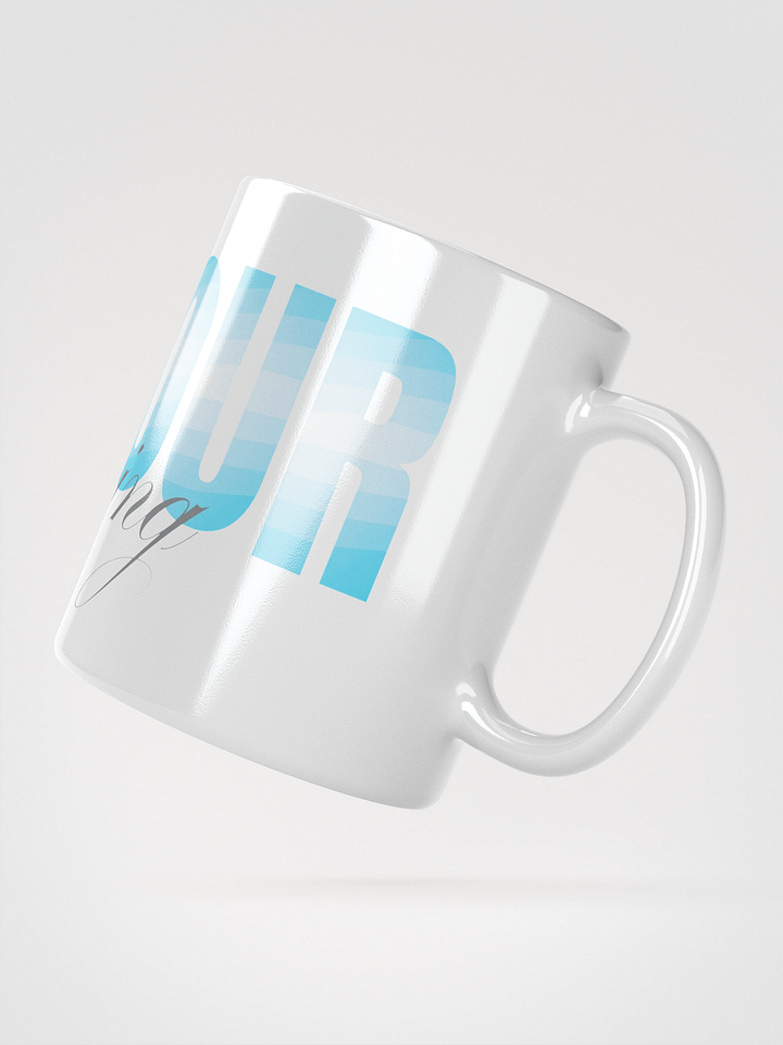 Mug Blanc Bonjour Cocooning - Cadeau Mug Message Positif product image (2)
