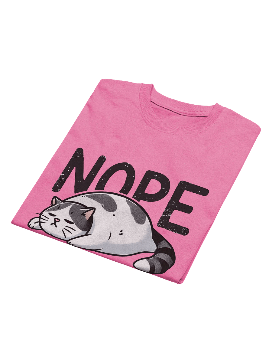 Nope, Not Today Cat Graphic Tee product image (5)