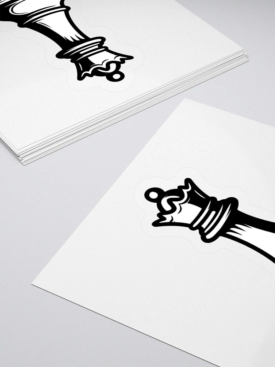 Classic Chess Queen Sticker product image (11)