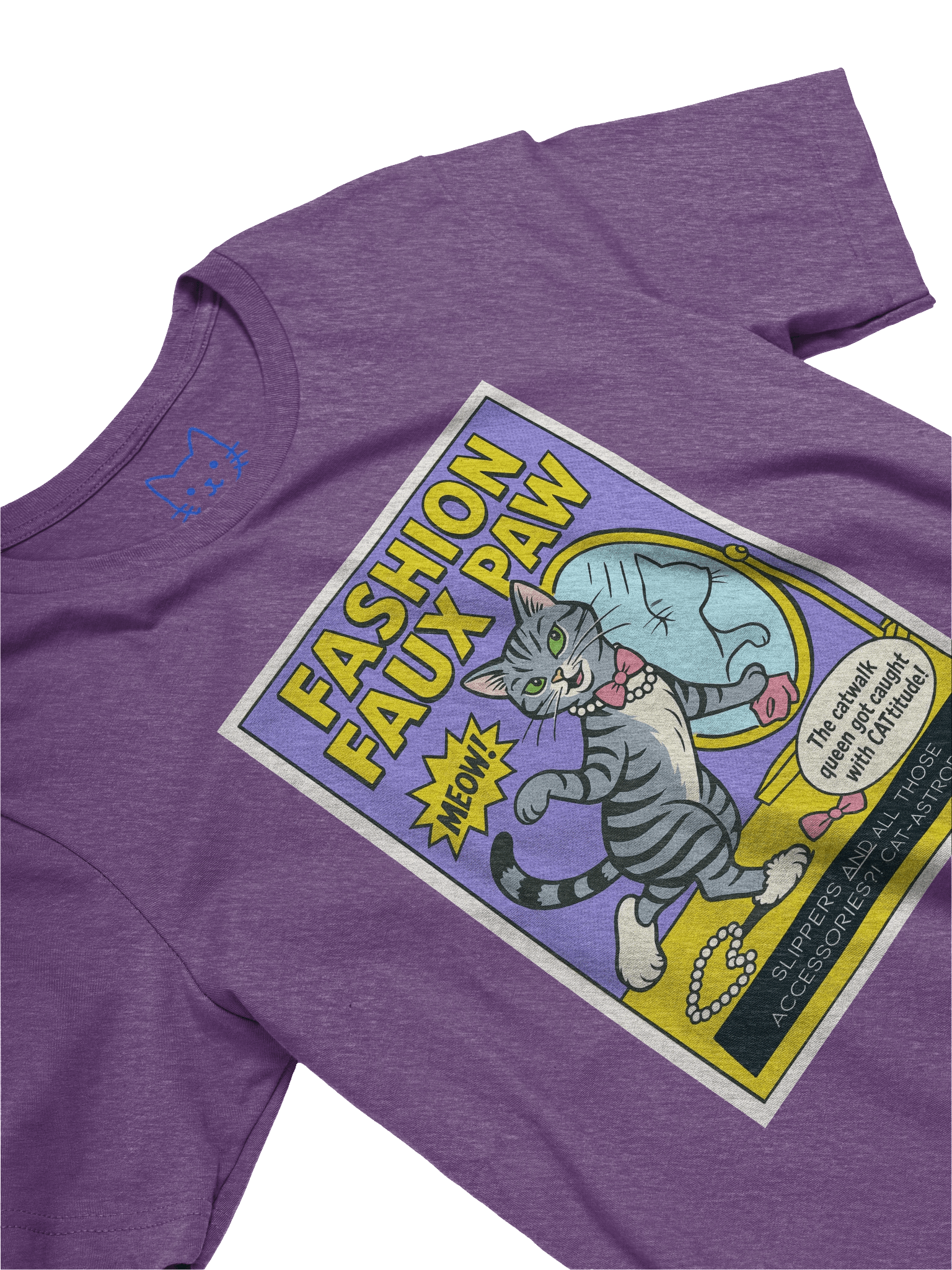 Fashion Faux Paw Catwalk Queen Unisex T-Shirt product image (27)
