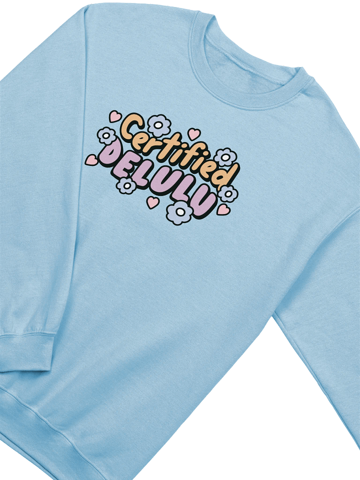 [Certified Delulu] Crewneck Sweatshirt product image (1)