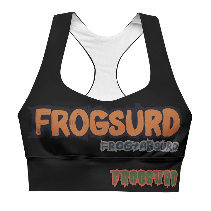THE FROGSURD Recycled Longline Sports Bra product image (1)