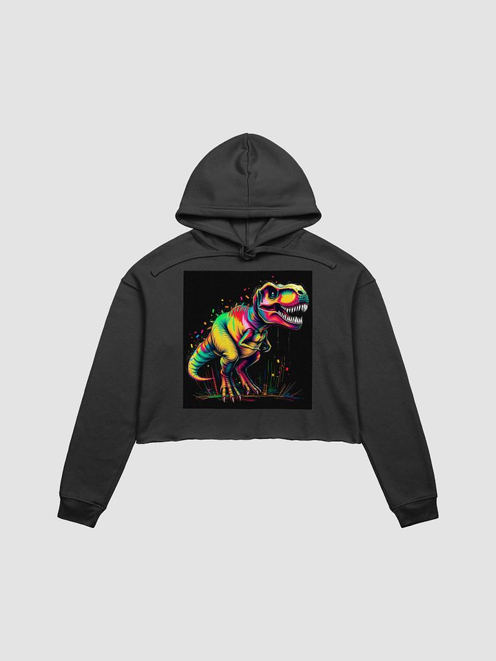 Cozy Chic: Bella+Canvas Fleece Crop Hoodie product image (1)