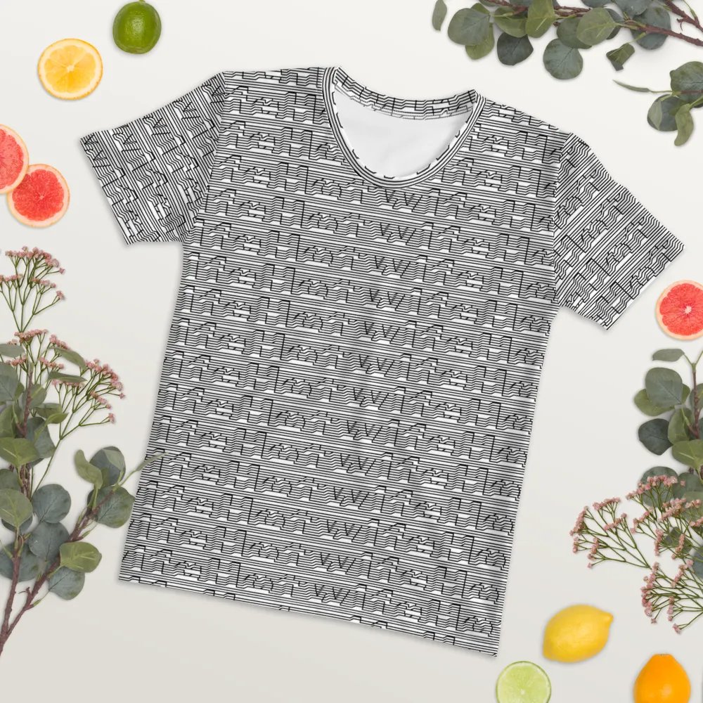 Hotwife Magic 3D illusion print fitted shirt product image (4)