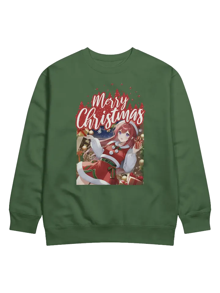Festive Anime Christmas Sweatshirt product image (1)