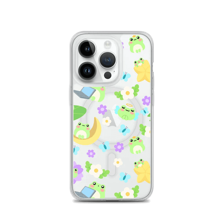 Whimsy Fronk Apple Clear Phone Case product image (3)