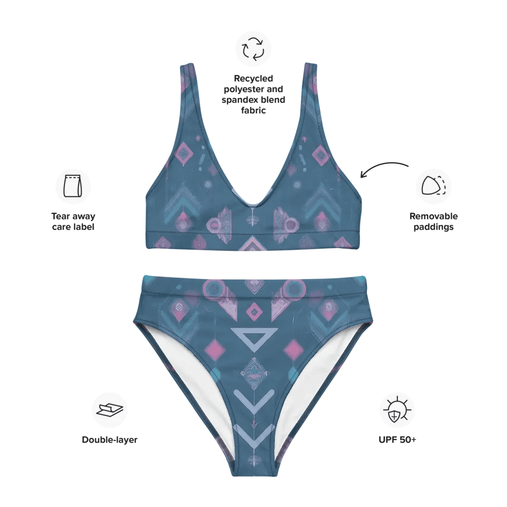 Neon Geometric Symmetry Bikini Set product image (11)