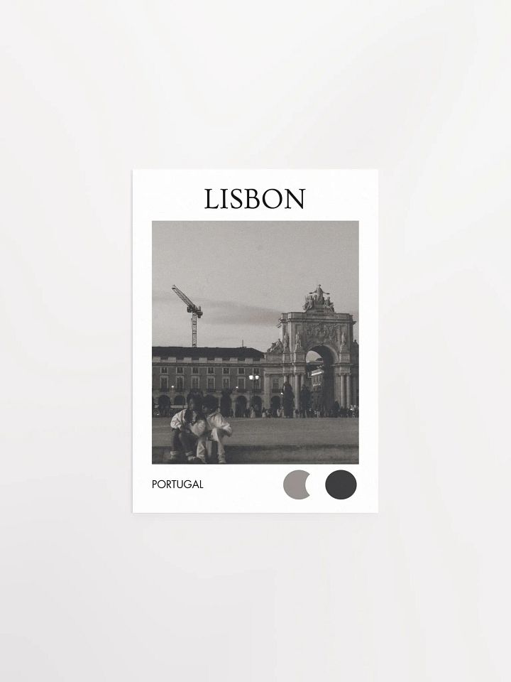 Lovers in Rua Augusta - Black & White product image (1)