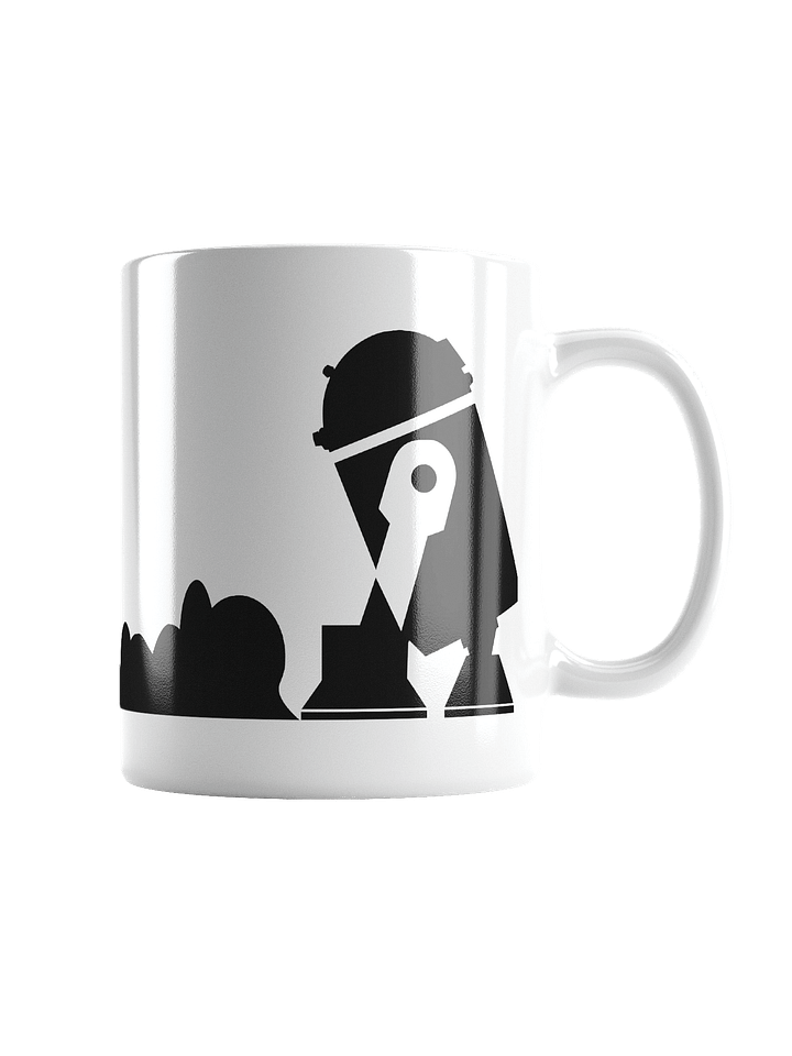 Droid Racing Logo Mug in White product image (5)